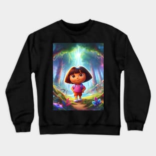 Kids Fashion: Explore the Magic of Cartoons and Enchanting Styles for Children Crewneck Sweatshirt